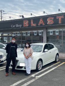 アルファロメオ ジュリエッタ ご納車 Blast 輸入車 ミニバン １box 軽自動車の中古車専門店 埼玉県春日部市 ブラスト